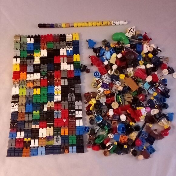 Other - Lego Minifigure Parts Accessories Pieces Bulk Minifigures Mixed Lot WYSIWYG